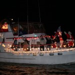 Lighted Boat Parade in Yorktown on Saturday December 2