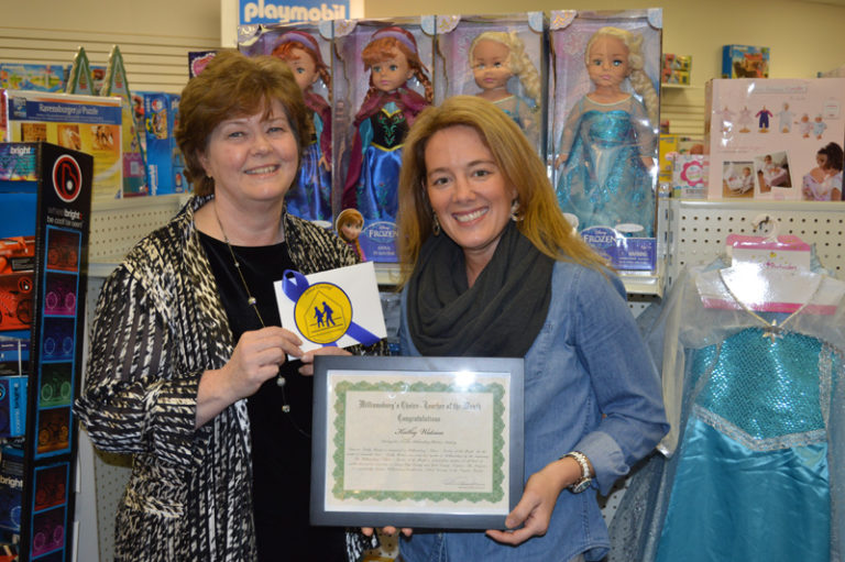 Kathy Watson, Kindergarten Teacher at WCA was voted Teacher of the Month – December 2014