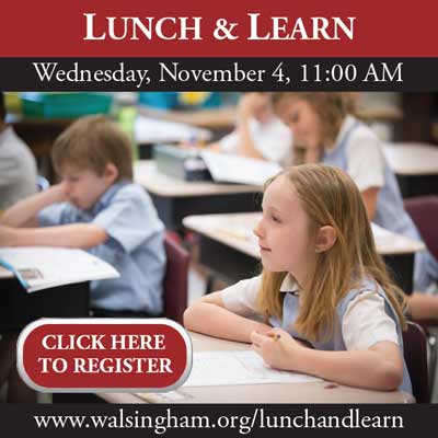 Lunch & Learn Open House at Walsingham Academy