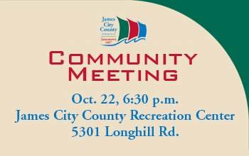 Chairman’s Community Meeting – James City County Michael Hipple – October 22