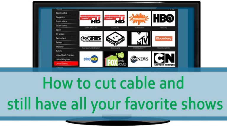 How to cut cable and still get all your favorite shows