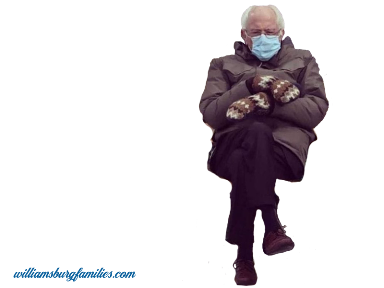 Bernie Sanders Mittens Meme with transparent background for your photo ...
