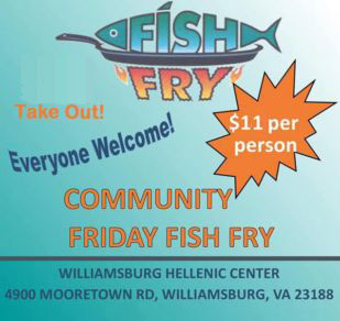 Family Friendly Fish Fry Fridays at St. Demetrios Greek Orthodox Church ...