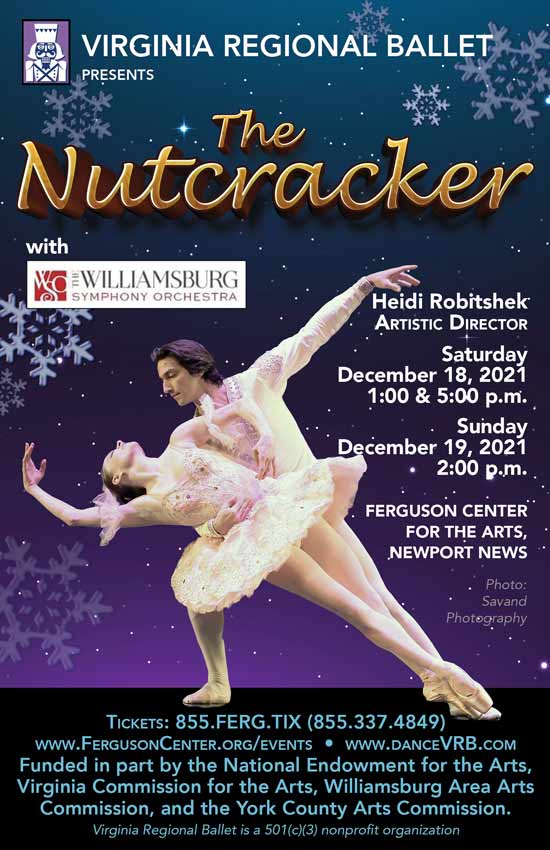 Win 4 Tickets To See The Nutcracker Presented By Virginia Regional Ballet