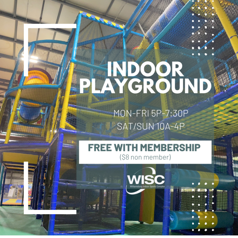 Playzone Indoor Playground at the WISC – New Hours! Non-member pricing – head on over!
