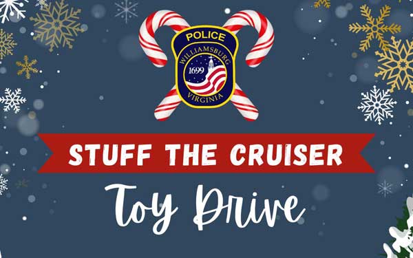 Stuff the Cruiser Holiday Toy Drive – Dec. 3 & 4