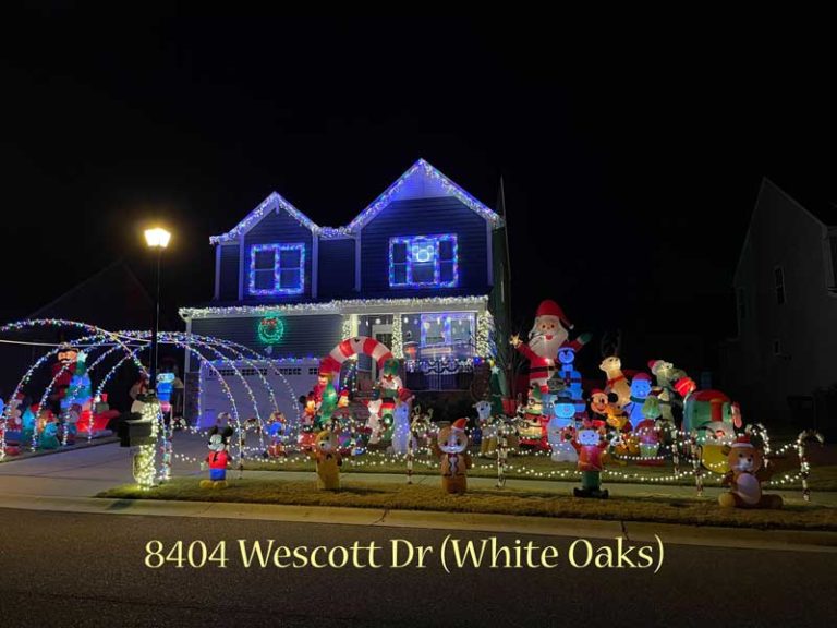 Best Christmas Lights in Williamsburg and Surrounding Areas