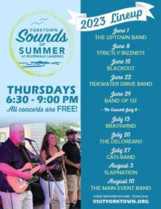 Yorktown Sounds of Summer at the Riverwalk - FREE Concert Series