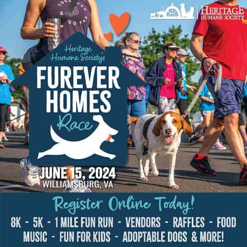FURever Homes Walk/Run 8k, 5k, and Pet Run – June 15 – Registration Open!
