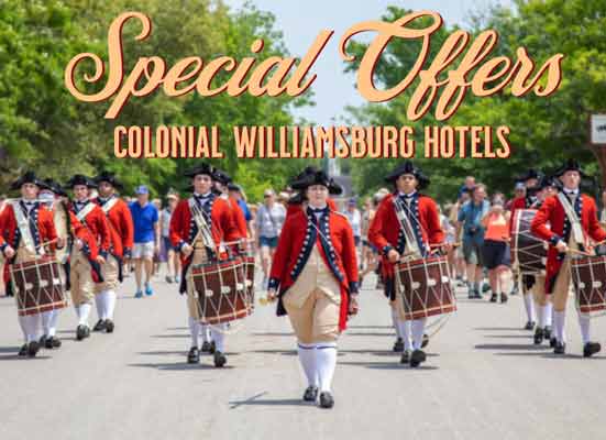 hotel discounts colonial williamsburg