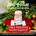 Free Photos with Santa in New Town Williamsburg 2023! See dates and times