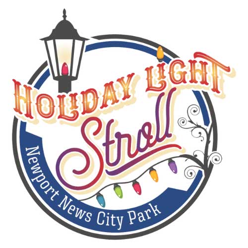 Annual Holiday Light Stroll a 2 mile walk through Newport News Celebration in Lights – Tuesday, November 21, 2023