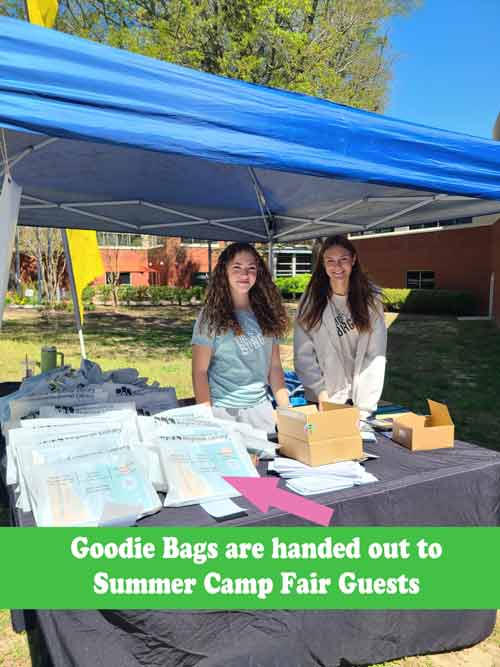 goodie bags summer camp fair