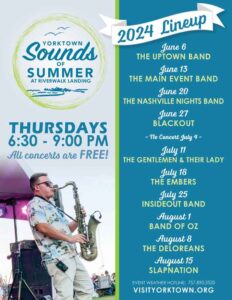 Yorktown Sounds of Summer at the Riverwalk - FREE Concert Series