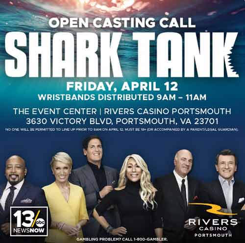 shark tank auditions virginia