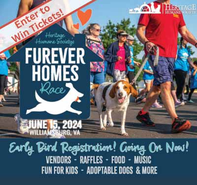 Win Tickets to FURever Homes 8k, 5k and/or Pet Run (CLOSED)
