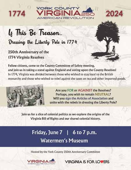 yorktown lecture watermens museum