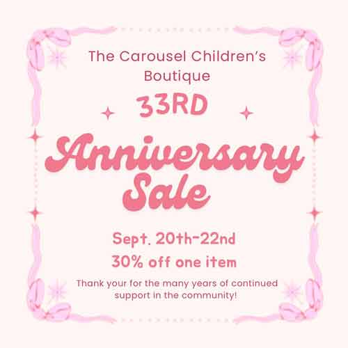 Childrens-carousel-anniversary-sale