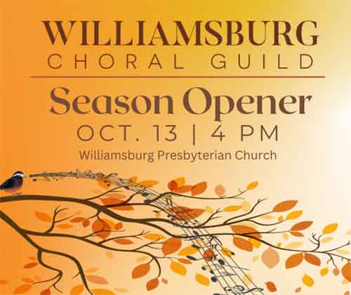 Williamsburg Choral Guild Season Opener