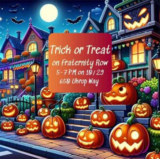 Trick or Treat on the Row